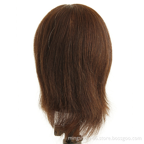 100% human hair mannequin head, barber mannequin head